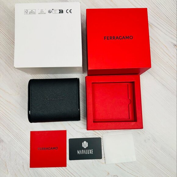 Salvatore Ferragamo Vega Quartz Diamond Blue Dial Men's Watch SFYF01023 - Picture 7 of 12